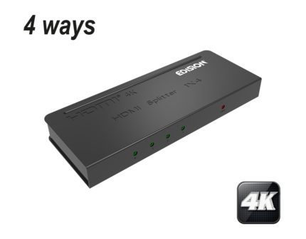 Edision 4K HDMI splitter 1×4 ultra HD