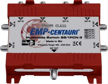 EMP-Centauri S8/1PCN-3 DiSEqC switch