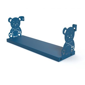 Gorillz Panda Kids - Kinderkamer - Babykamer - Boekenplank - Blauw