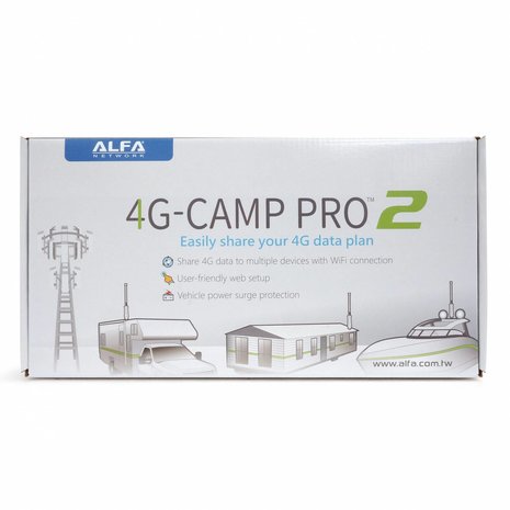 Alfa Network 4G-Camp Pro 2 Wifi netwerk Retourdeal