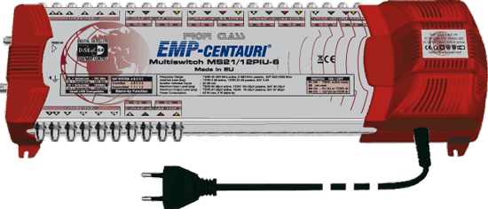 EMP-Centauri MS21/12PIU-6 DiSEqC multiswitch