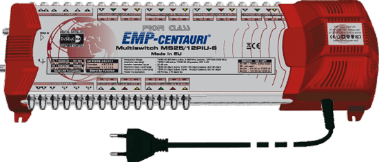 EMP-Centauri MS25/12PIU-6 DiSEqC multiswitch